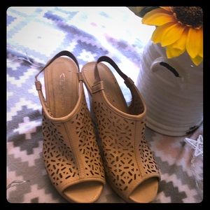 CL by Laundry Wedges.  Size 7. GUC